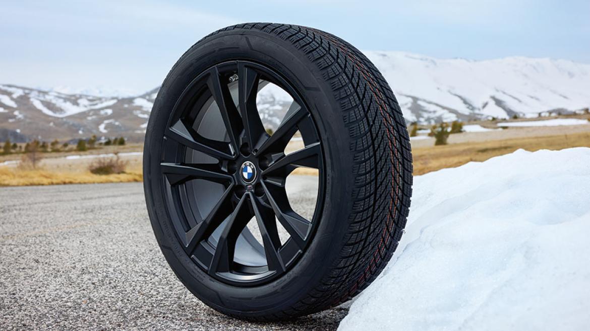 Roues hiver BMW.